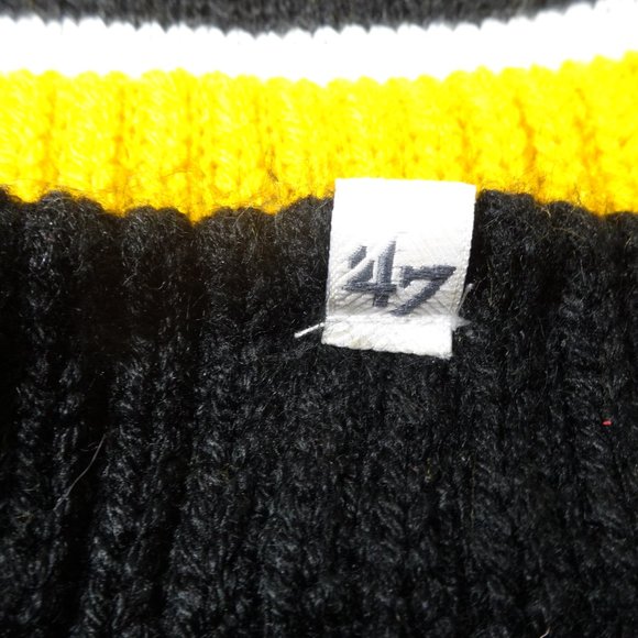 47Brand STEELERS Beanie NFL Team Apparel -Adult OS - Picture 4 of 11